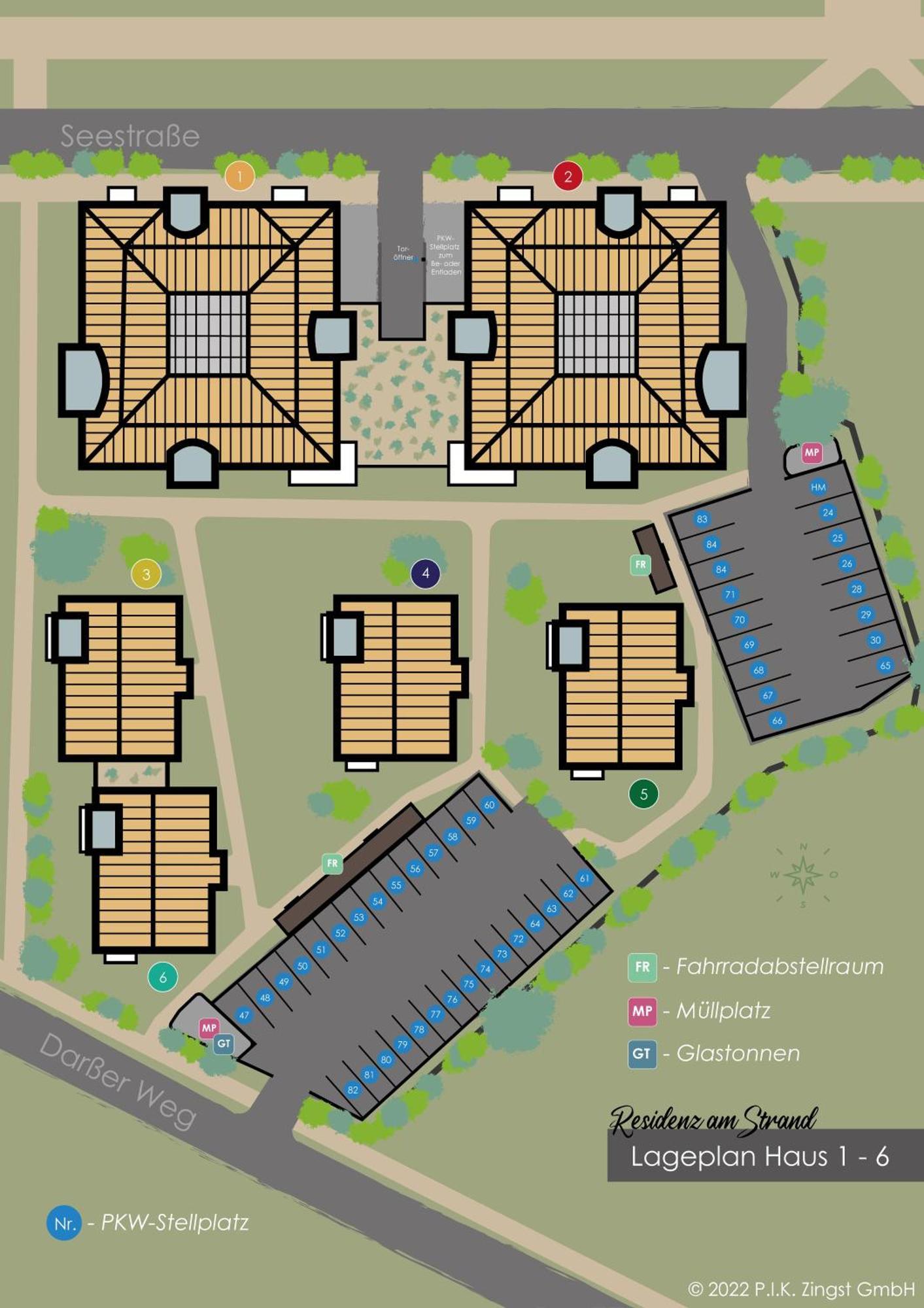 Residenz Am Strand Wohnung 4-64 Zingst Exteriér fotografie
